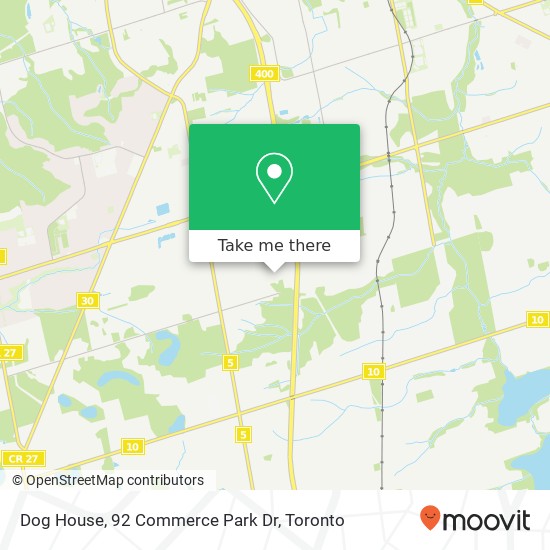 Dog House, 92 Commerce Park Dr map