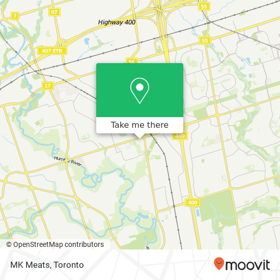 MK Meats map