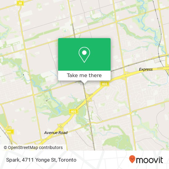 Spark, 4711 Yonge St map