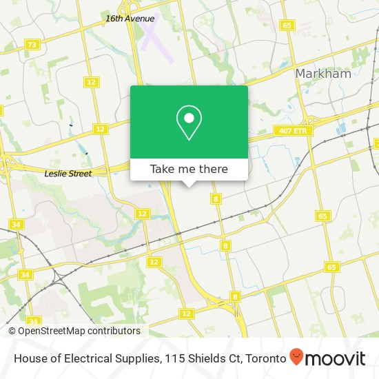 House of Electrical Supplies, 115 Shields Ct map