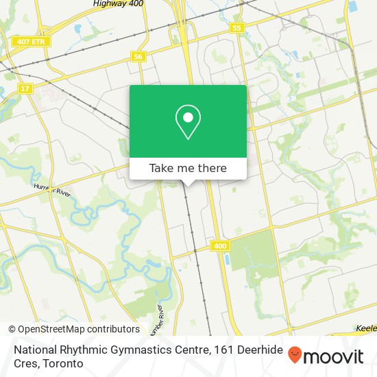National Rhythmic Gymnastics Centre, 161 Deerhide Cres plan