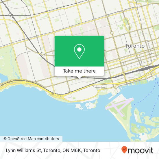 Lynn Williams St, Toronto, ON M6K plan