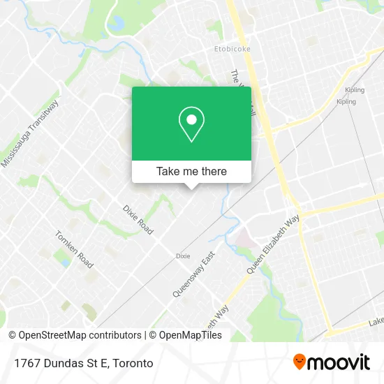 1767 Dundas St E map