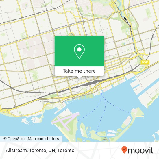 Allstream, Toronto, ON map