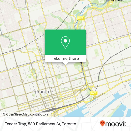 Tender Trap, 580 Parliament St map