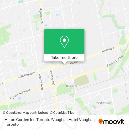Hilton Garden Inn Toronto / Vaughan Hotel Vaughan plan