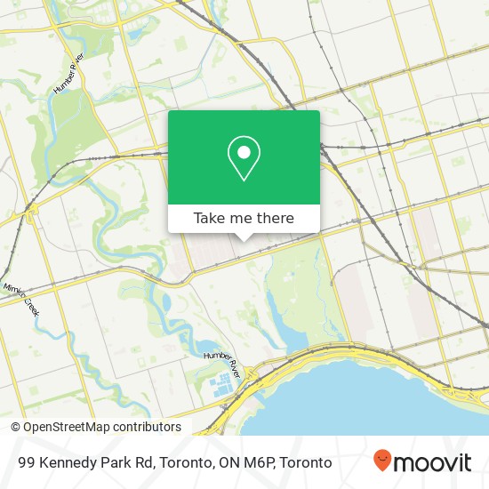 99 Kennedy Park Rd, Toronto, ON M6P map