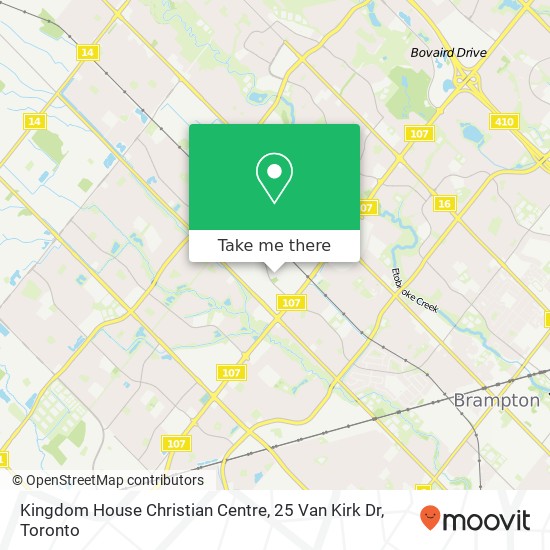 Kingdom House Christian Centre, 25 Van Kirk Dr map