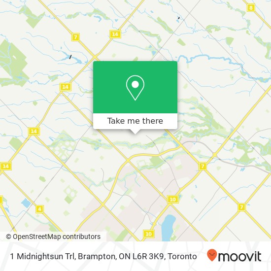 1 Midnightsun Trl, Brampton, ON L6R 3K9 plan