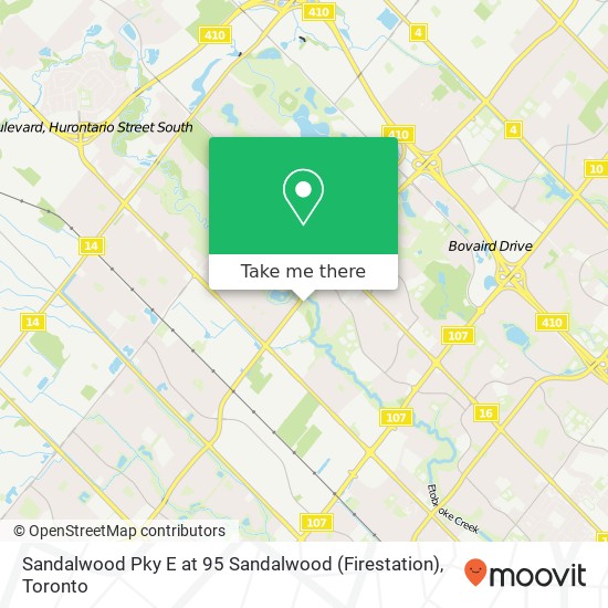 Sandalwood Pky E at 95 Sandalwood (Firestation) map