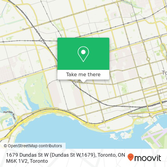 1679 Dundas St W (Dundas St W,1679), Toronto, ON M6K 1V2 plan