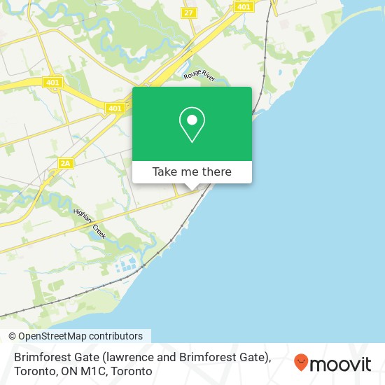 Brimforest Gate (lawrence and Brimforest Gate), Toronto, ON M1C plan