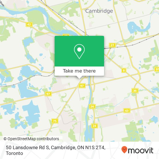 50 Lansdowne Rd S, Cambridge, ON N1S 2T4 map