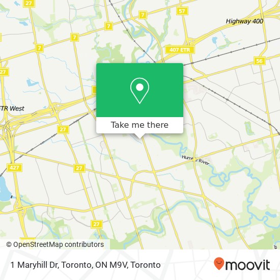 1 Maryhill Dr, Toronto, ON M9V plan