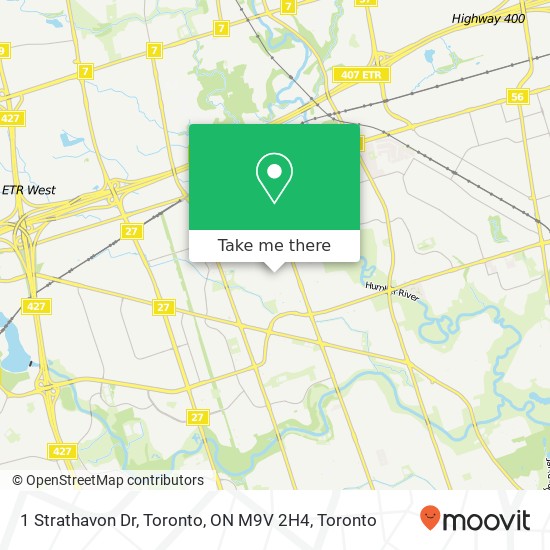 1 Strathavon Dr, Toronto, ON M9V 2H4 plan