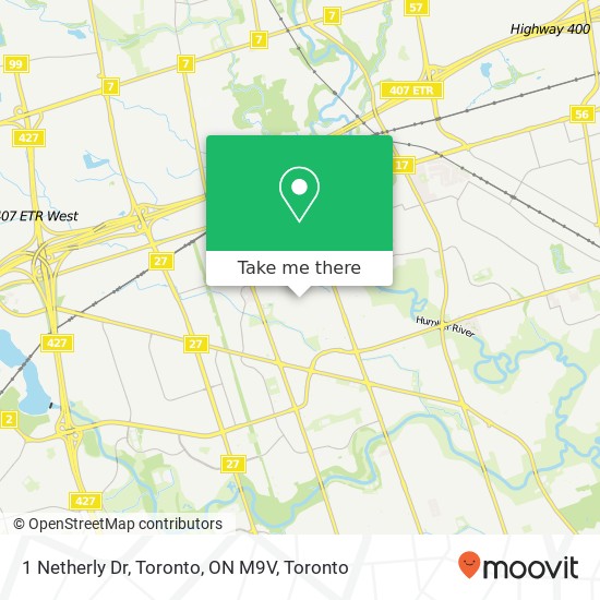 1 Netherly Dr, Toronto, ON M9V plan