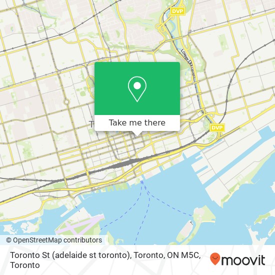 Toronto St (adelaide st toronto), Toronto, ON M5C plan