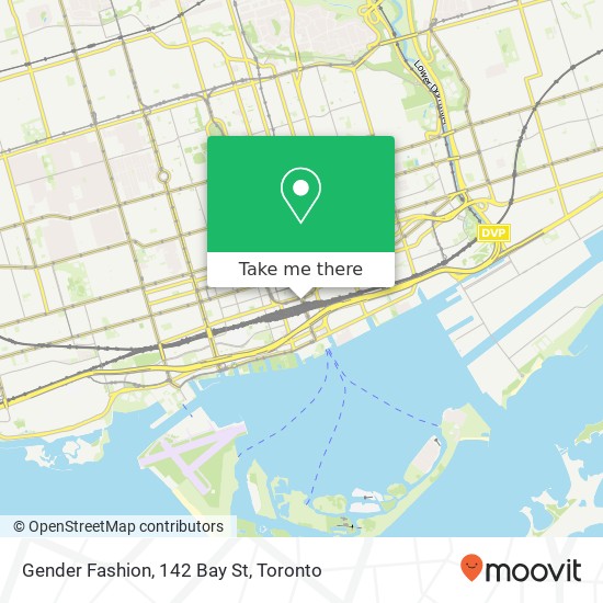 Gender Fashion, 142 Bay St map