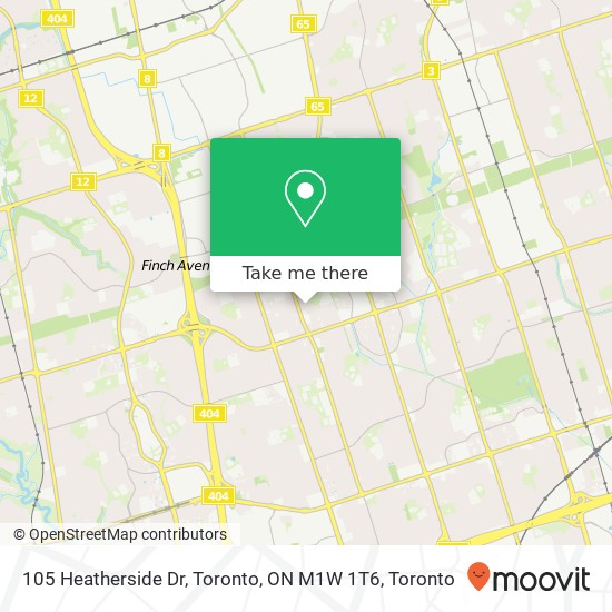 105 Heatherside Dr, Toronto, ON M1W 1T6 plan