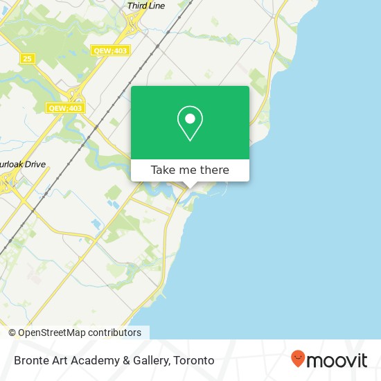 Bronte Art Academy & Gallery map