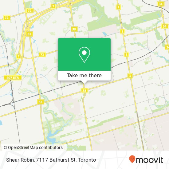 Shear Robin, 7117 Bathurst St map