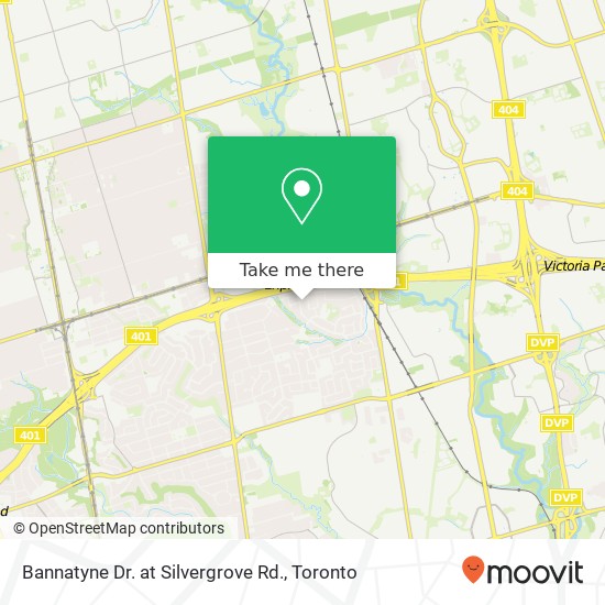 Bannatyne Dr. at Silvergrove Rd. map