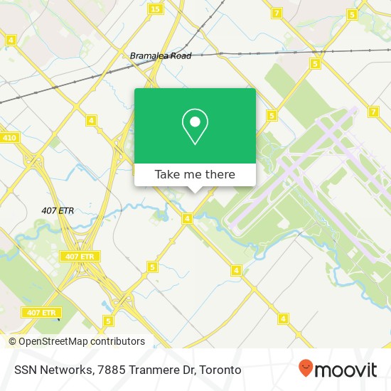 SSN Networks, 7885 Tranmere Dr map
