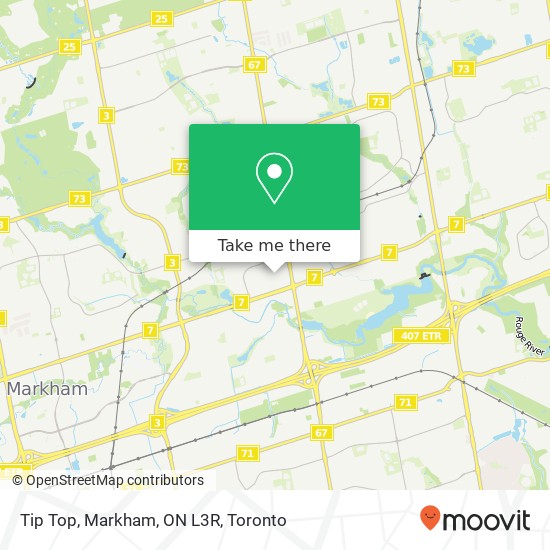 Tip Top, Markham, ON L3R plan