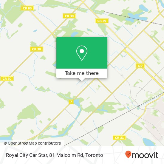 Royal City Car Star, 81 Malcolm Rd map