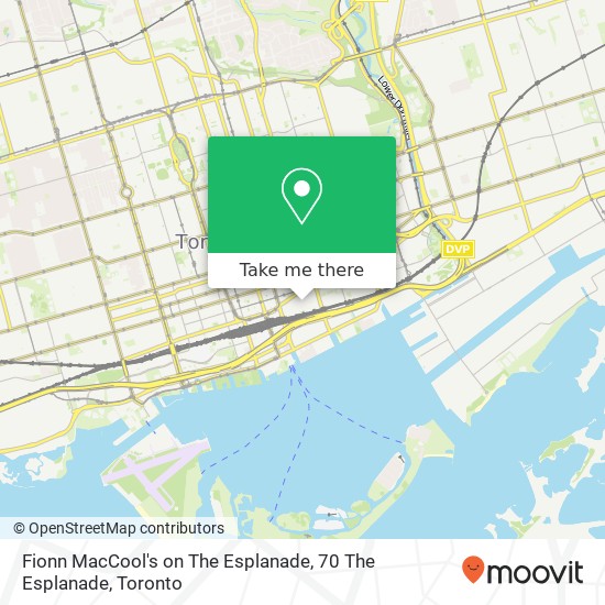 Fionn MacCool's on The Esplanade, 70 The Esplanade map