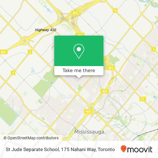 St Jude Separate School, 175 Nahani Way map