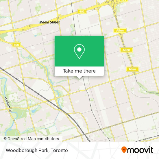 Woodborough Park map