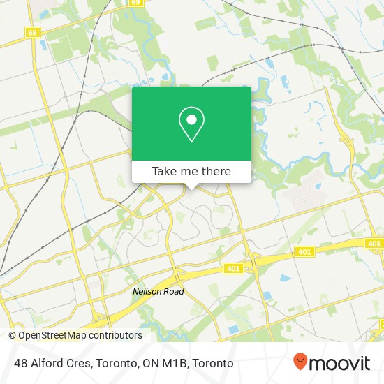 48 Alford Cres, Toronto, ON M1B plan