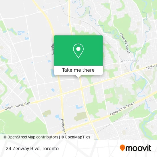 24 Zenway Blvd map