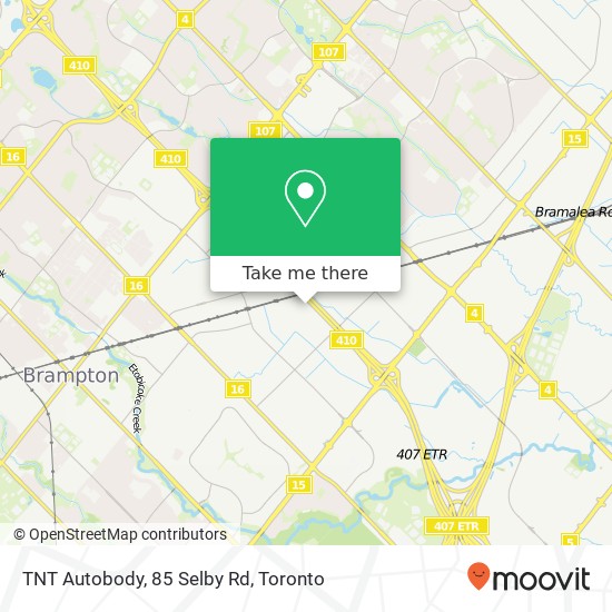 TNT Autobody, 85 Selby Rd map