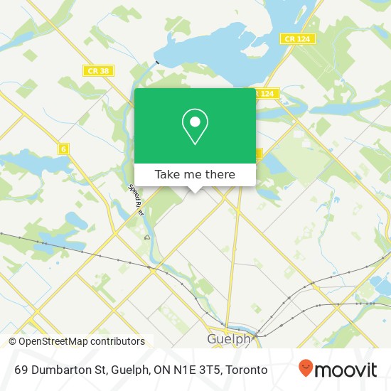 69 Dumbarton St, Guelph, ON N1E 3T5 map