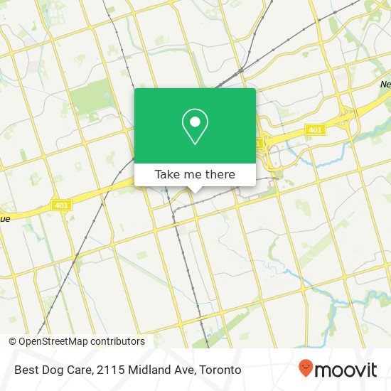 Best Dog Care, 2115 Midland Ave plan
