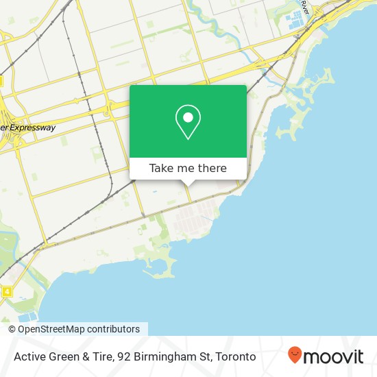 Active Green & Tire, 92 Birmingham St map