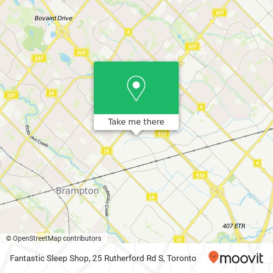 Fantastic Sleep Shop, 25 Rutherford Rd S map