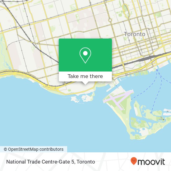 National Trade Centre-Gate 5 map