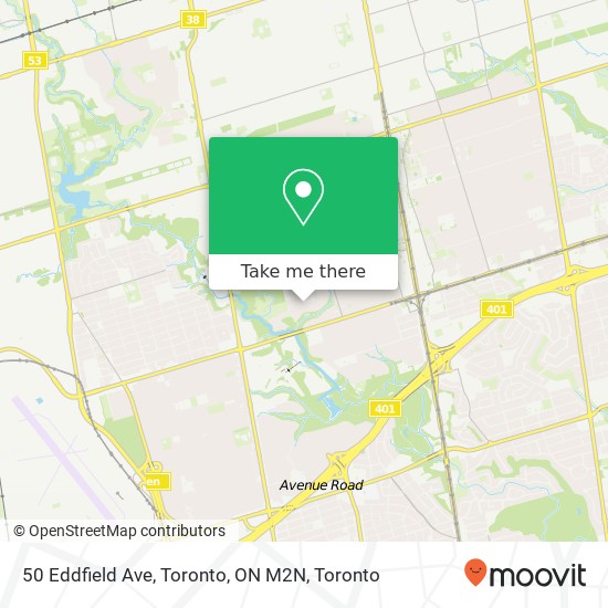 50 Eddfield Ave, Toronto, ON M2N plan