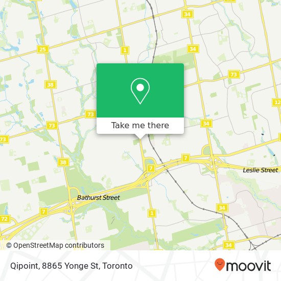 Qipoint, 8865 Yonge St map