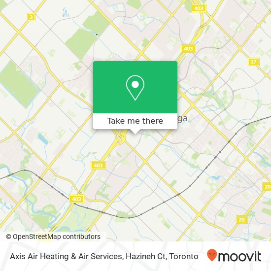 Axis Air Heating & Air Services, Hazineh Ct map