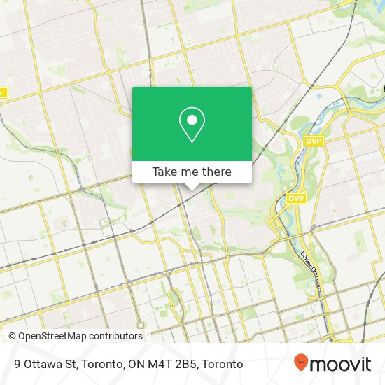9 Ottawa St, Toronto, ON M4T 2B5 plan