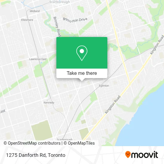 1275 Danforth Rd map