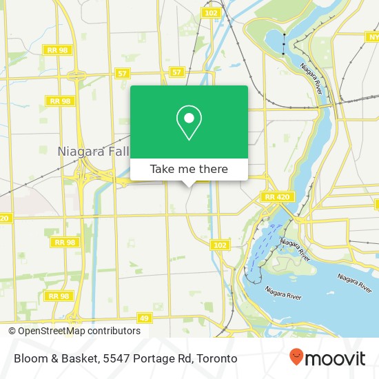 Bloom & Basket, 5547 Portage Rd map