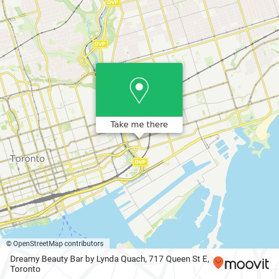 Dreamy Beauty Bar by Lynda Quach, 717 Queen St E map