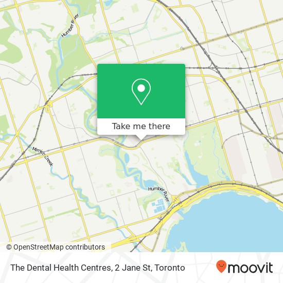 The Dental Health Centres, 2 Jane St map