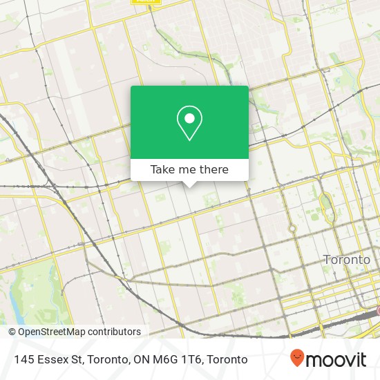 145 Essex St, Toronto, ON M6G 1T6 map