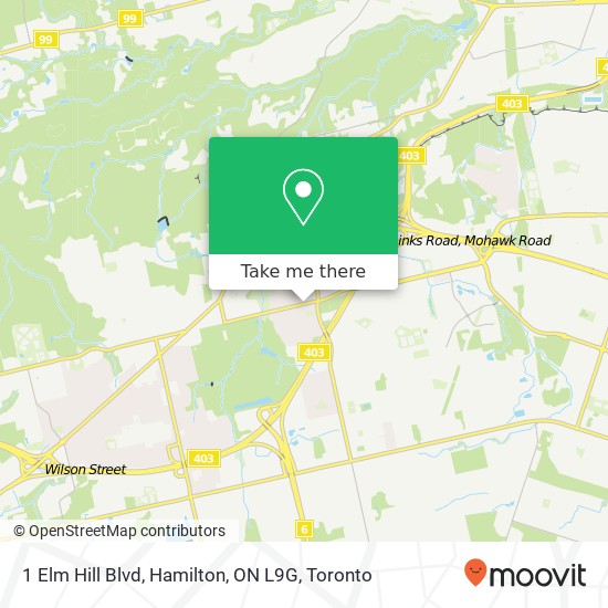 1 Elm Hill Blvd, Hamilton, ON L9G plan